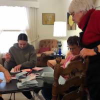 Valentine's Cards Decoration at Barbara's house-3